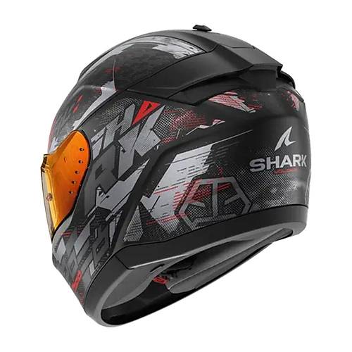 SHARK RIDILL 2 MOLOKAI MAT SYAH GR KAPALI KASK