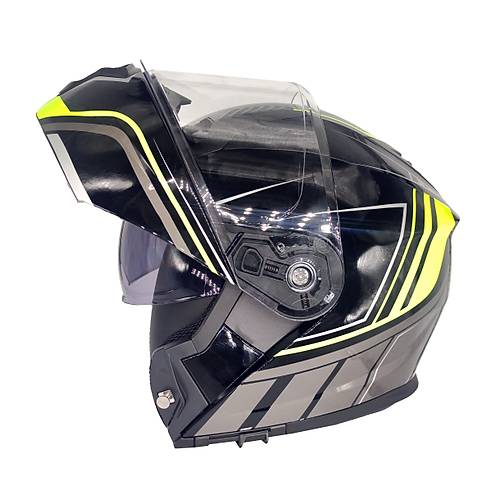 MTS PROHELMET Siyah-Sar ene Alr Kask