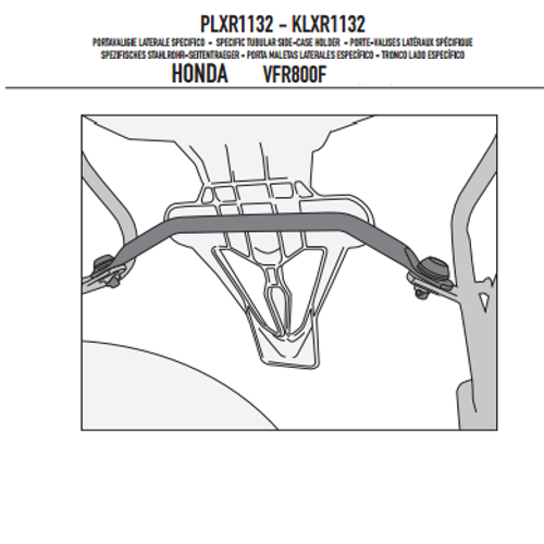 GIVI PLXR1132 HONDA VFR 800 F (14-20) YAN �ANTA TA�IYICI