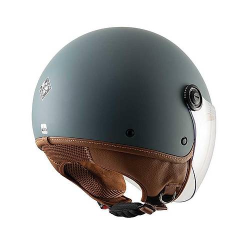 TUCANO URBANO EL JETTIN 6.0 YARIM KASK MAT PETROL MAV�