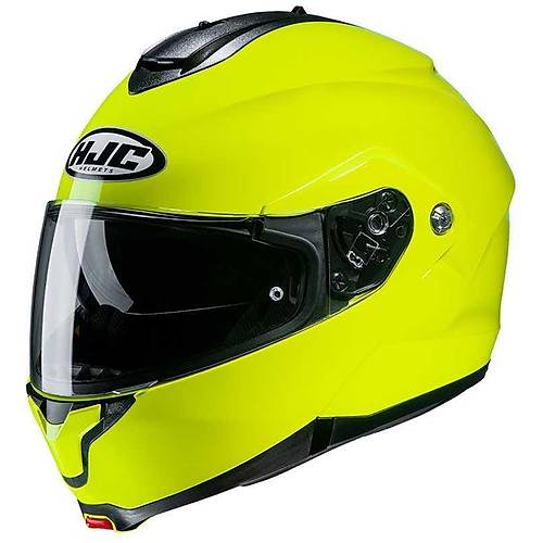 HJC C91 Neon Yeil ene Alr Kask