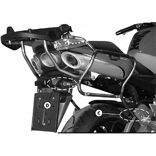 GIVI PLX538 SUZUKI GSR 600 (06-11) YAN �ANTA TA�IYICI