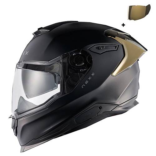 NEXX Y.100R SUBSONIC MAT S�YAH-SARI KASK