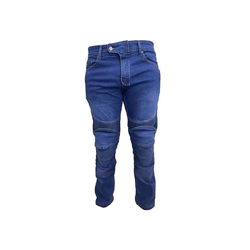 Prosev P-050 Kevlar Mavi Motosiklet Pantolonu