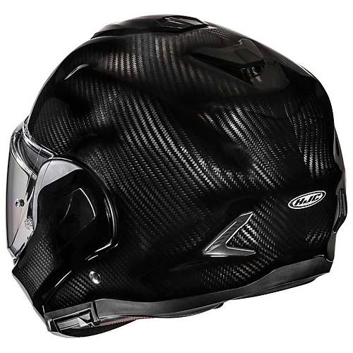 HJC F100 KASK CARBON SYAH