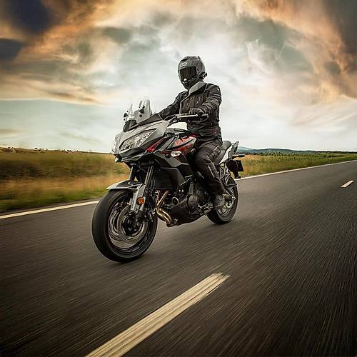 Modeka Striker II Waterproof Siyah 4 Mevsim Motosiklet Montu