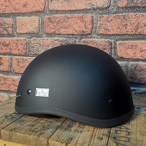 Nikko FX-66 Nazi Siyah Yarm Kask