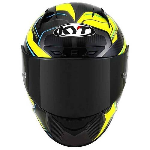 KYT NZ RACE KASK CARBON COMPETITION YELLOW