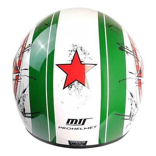 MTS Glossy Stars Stripes talya Yarm Kask