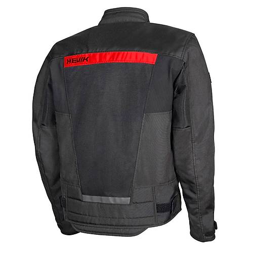 HEVIK SCIROCCO KORUMALI YAZLIK MOTOSKLET MONTU SYAH-KIRMIZI