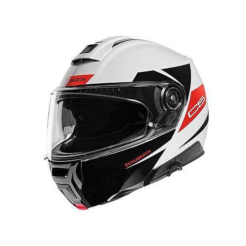 SCHUBERTH C5 ECLIPSE RED ENE AILIR MOTOSKLET KASKI