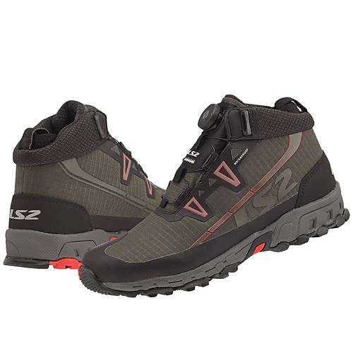 LS2 TREKKER WATERPROOF BOT YE��L