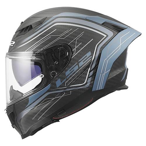 LS2 DRAGON KARBON SUBIC MAT MAV� PETROL KASK
