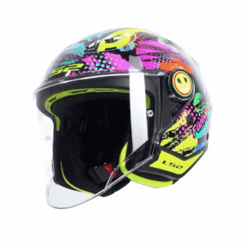 LS2 FUNNY 2 JOY S�YAH �OCUK KASK