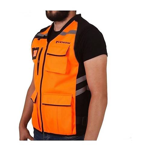 VENOM TURUNCU REFLEKT�F YELEK