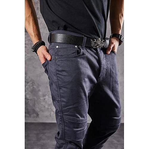 Motobike Jeans 5015 Ted Antrasit Gabardin Motosiklet Pantolonu