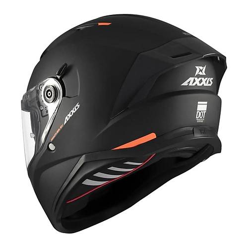 AXXIS PANTHER A1  MAT SYAH KAPALI KASK