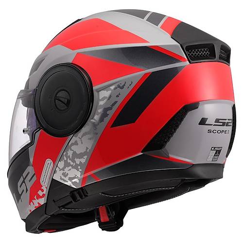 LS2 SCOPE 2 OXYD GR�-KIRMIZI KASK