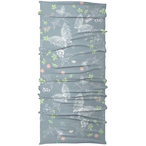 izgi Kelebek 4 Mevsim Motosiklet ve Outdoor Bandana - Balaklava DN419