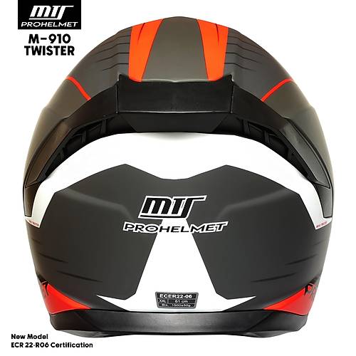 MTS 910 Twister Mat Siyah Kapal Kask