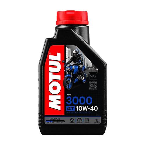 Motul 3000 10W40 4T 1 LT Motosiklet Ya