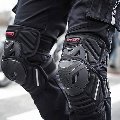 SCOYCO K46 SYAH KORUMALI MOTOSKLET DZLK