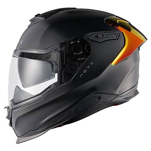 Nexx Y.100r Subson�c Mat Siyah-K�rm�z� Kask