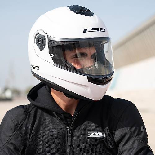 Ls2 Strobe 2 Beyaz Kask