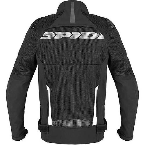 Spidi Race Warrior 2 Net Yazl�k Ceket Siyah Beyaz