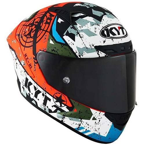 KYT NZ RACE KASK BLAZING MATT RED
