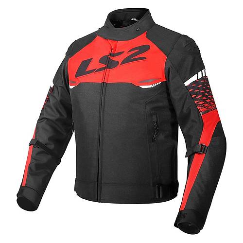 LS2 APEX EVO H2O MONT S�YAH-KIRMIZI