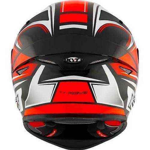 KYT TT-REVO KASK TOURIST RED FLUO