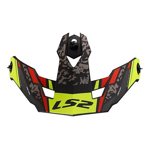 LS2 DRIFTER DEVOR MAT S�YAH-NEON SARI TEREK