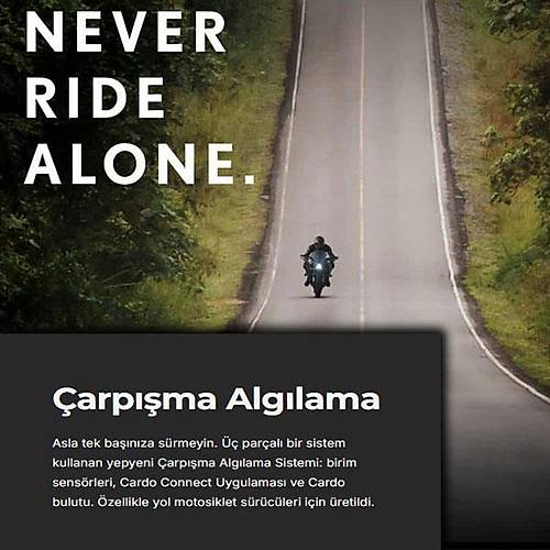 CARDO PACKTALK PRO JBL BLUETOOTH VE INTERCOM (TEKL PAKET)