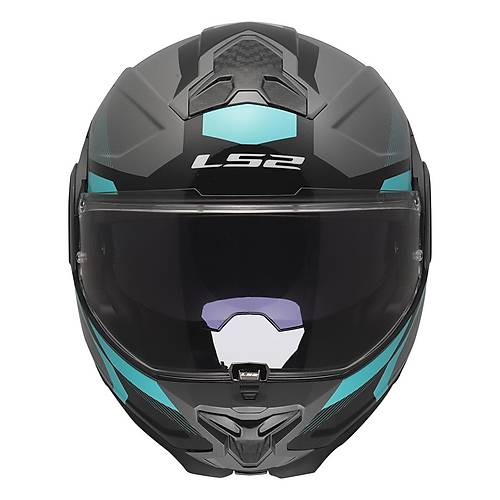LS2 ADVANT 2 TRIPLE GR�-KIRMIZI-S�YAH-TURKUAZ KASK