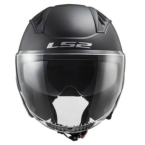 LS2 COPTER 2 MAT S�YAH KASK