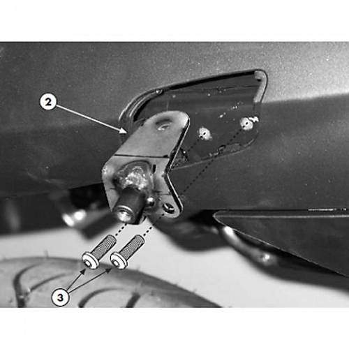 GIVI PLX688KIT BMW R 1200 R (06-10) YAN �ANTA TA�IYICI BA�LANTI K�T�