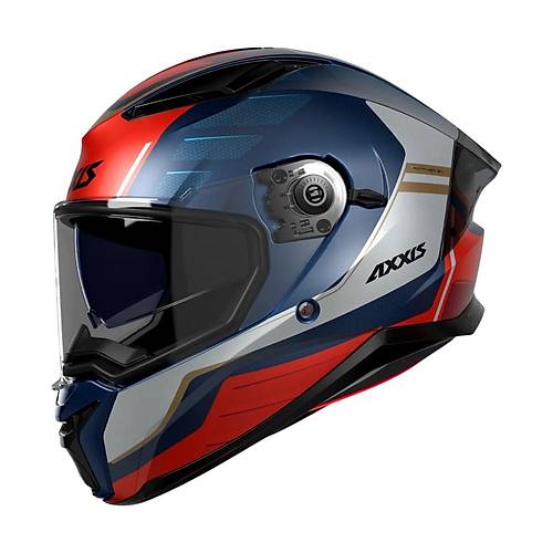 AXXIS PANTHER SV PRESTIGE C7 MATT BLUE KAPALI KASK