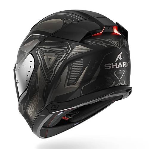 Shark Skwal i3 Linik Siyah Kapal Kask