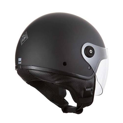 TUCANO URBANO EL JETTIN YARIM KASK MAT SYAH