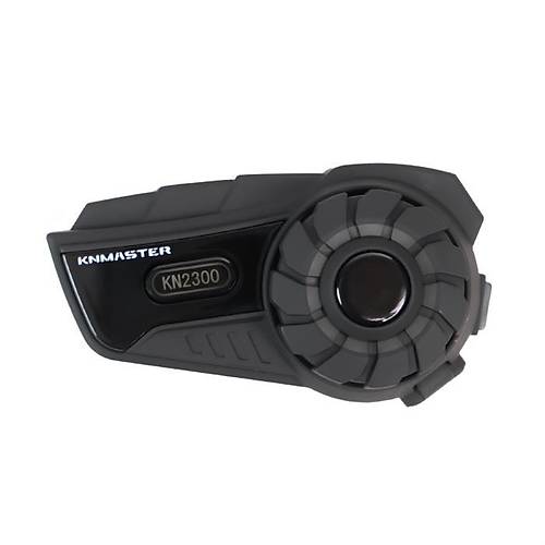 KNMASTER KN2300 MOTOS�KLET KASK �NTERKOM BLUETOOTH SET� S�YAH