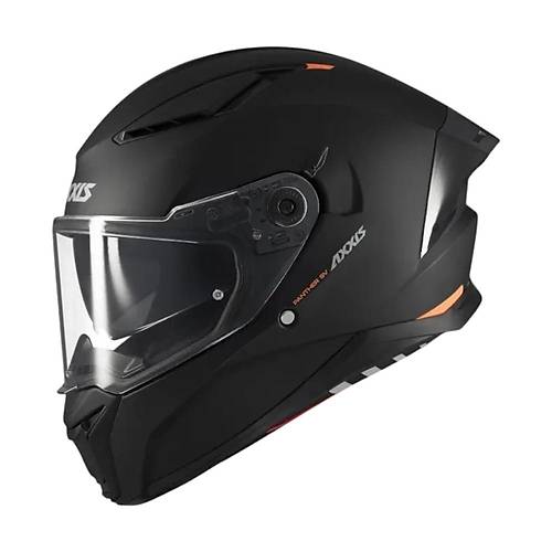 AXXIS PANTHER A1  MAT SYAH KAPALI KASK