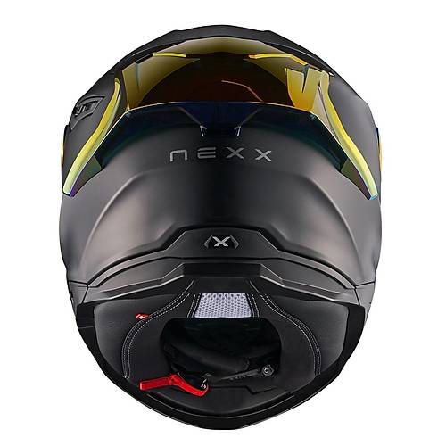 Nexx Y.100r Subson�c Mat Siyah-K�rm�z� Kask