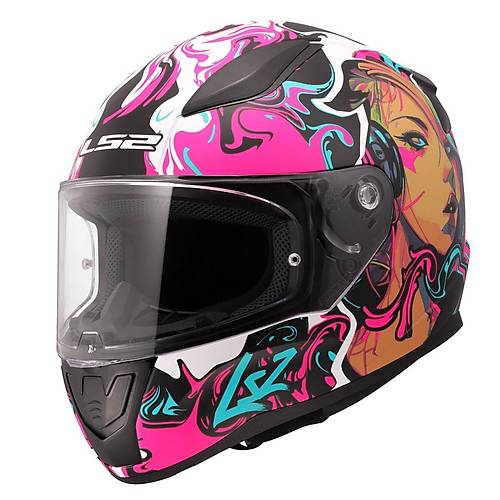 LS2 RAPID 2 CYBERG MAT MOR KASK