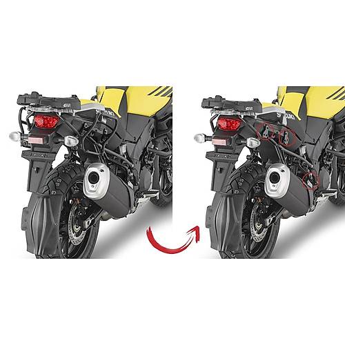 GIVI PLXR3114 SUZUKI DL 1000 V-STROM (17-19) YAN �ANTA TA�IYICI