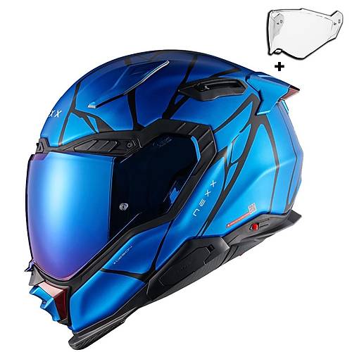 NEXX X.WST 3 B-SIDE MAT MAV�-S�YAH KASK