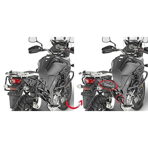 GIVI PLR3112 SUZUKI DL 650 V-STROM (17-25) YAN �ANTA TA�IYICI