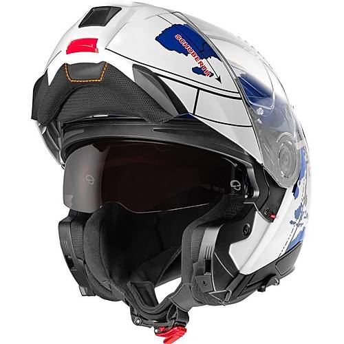 SCHUBERTH C5 GLOBE BLUE ENE AILIR MOTOSKLET KASKI