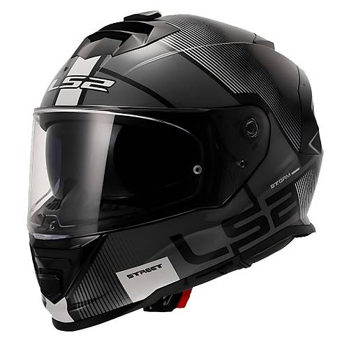 LS2 Storm 2 Epic Siyah-Beyaz Kask