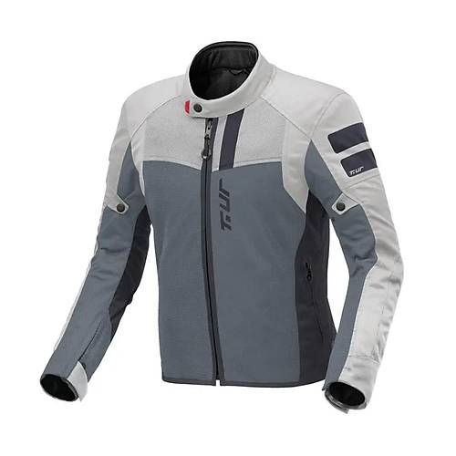 Tucano T.UR Elba Buz Mavisi-Antrasit Yazl�k Fileli Motosiklet Montu